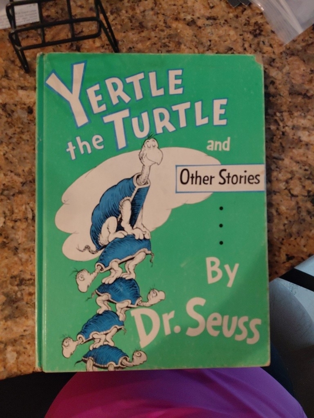 Dr. Seuss Yertle the Turtle - Bright Green and Blue Cover